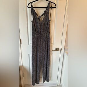 BCBGeneration Black and White Jumpsuit